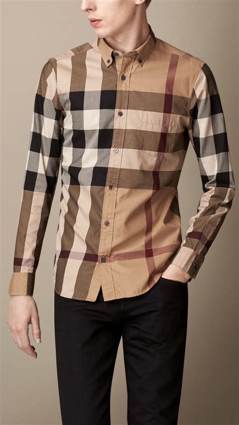 burberry shirt men's|burberry men's shirt on sale.